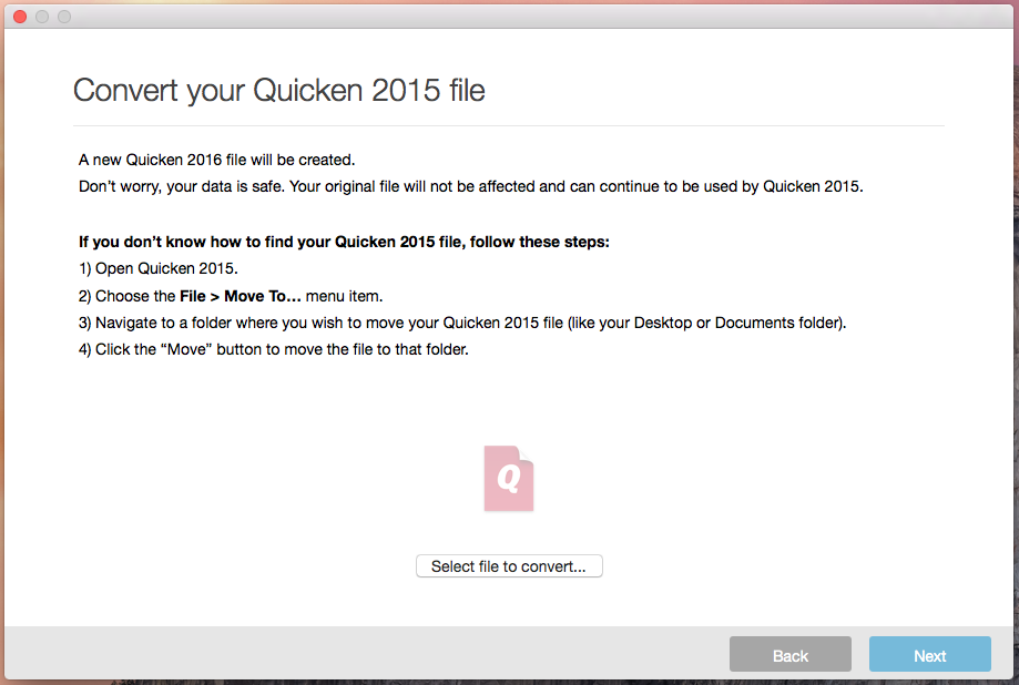 quicken for mac 2016 banktivity 6